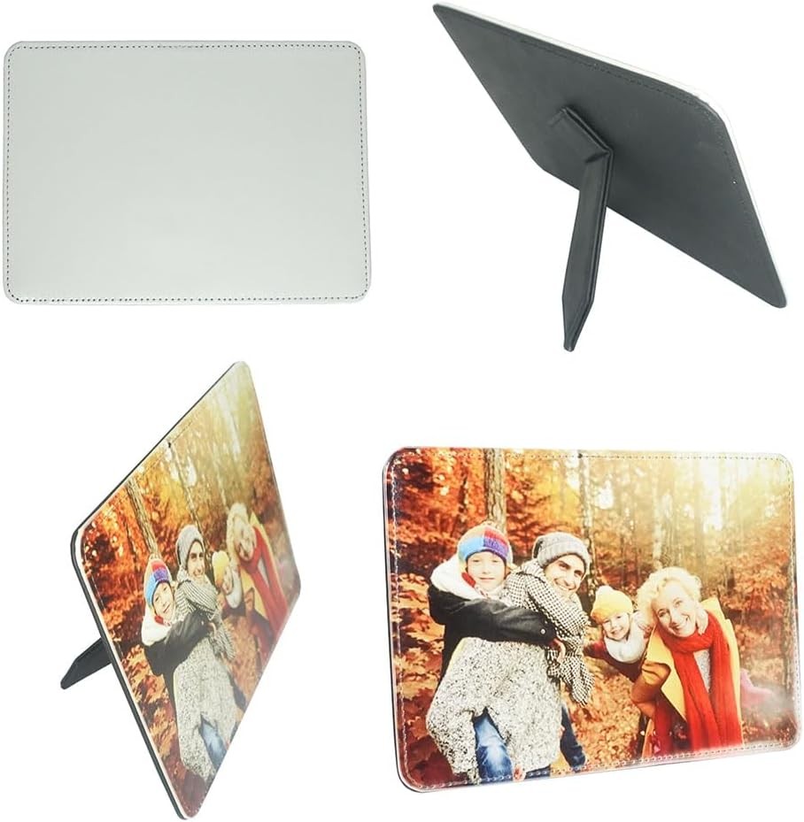 Personalized Leather Photo Frame Custom Picture Desk Home Gift
