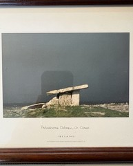 Framed Poulnabrone Dolmen Co Clare Ireland Photo Print Peter Zöller 9×11