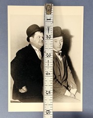 Laurel And Hardy, 1930 Fotofolio Art Print Card Photo By Lansing Brown Jr.