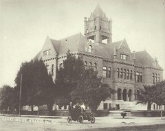 SANTA ANA Old Car 1930’s ORANGE COUNTY COURTHOUSE Photo Print #1576 11″ x 14″