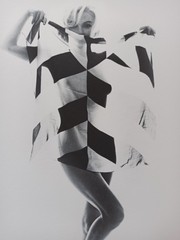 Bert Stern – Marilyn Monroe -with black white scarf – limited & signed