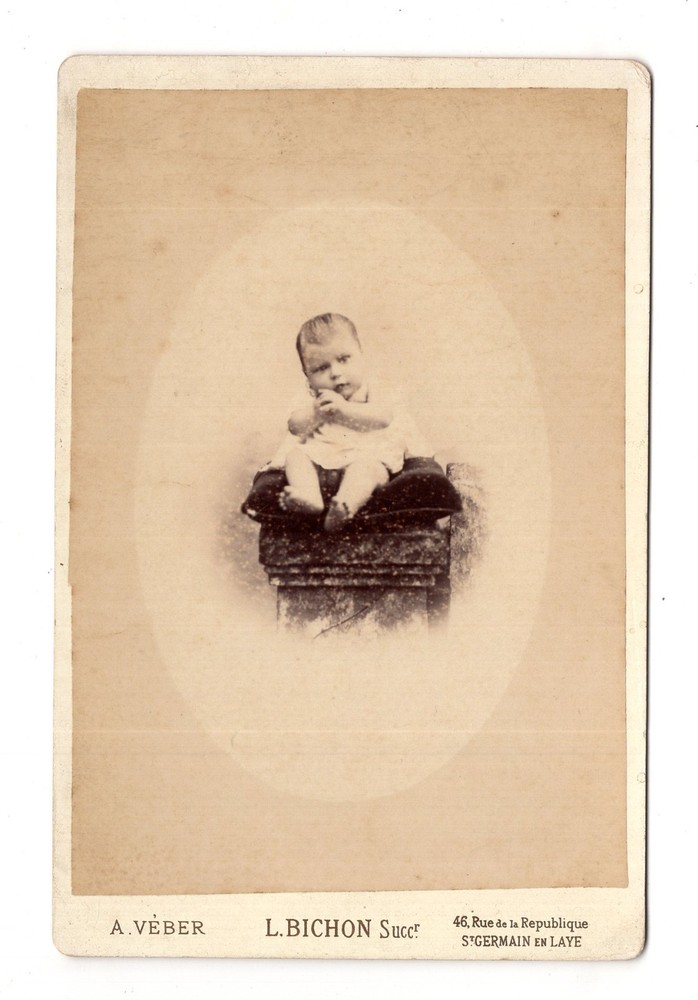 CAB Photo Toddler / Baby / Named – St Germain-en-Laye 1893