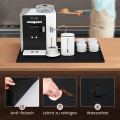 Silicone Mat Pad for Coffee Maker, Large Silicone Mat with Edge 60 x…