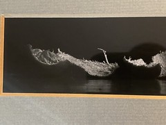 1983 art photographer RONALD C. STARK modern art b/w PHOTO mcm S/N