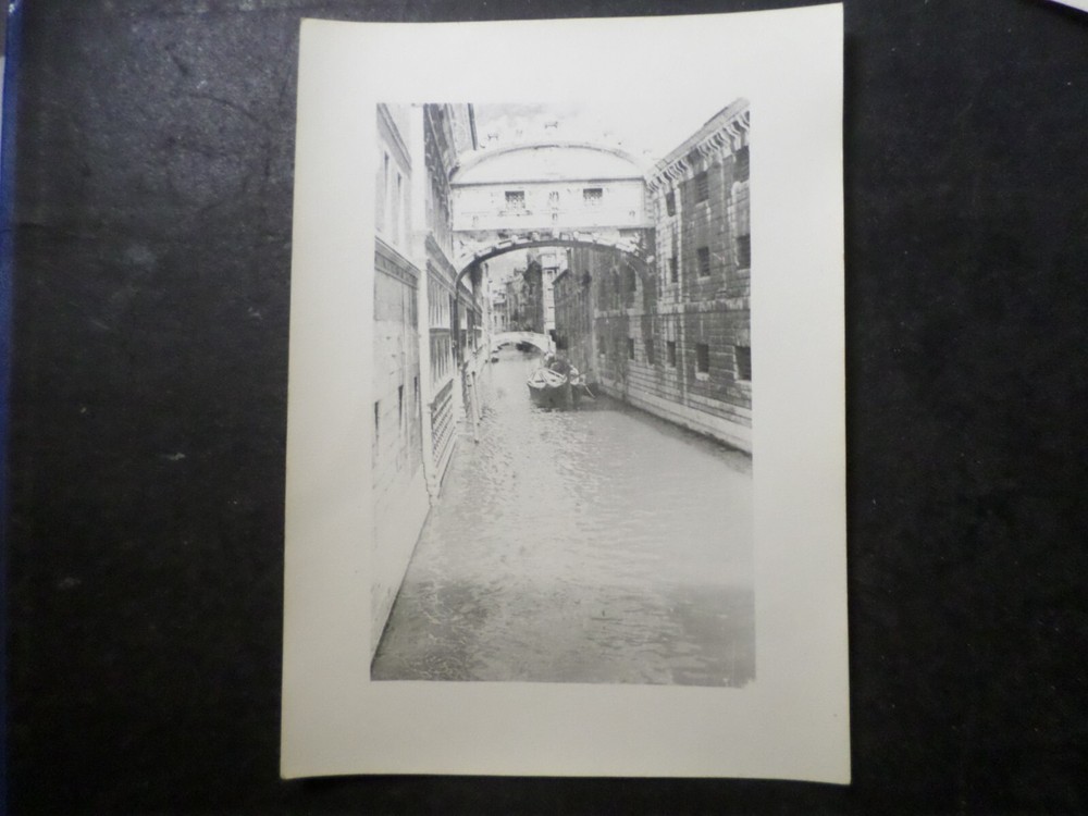 Photo Italy, Venice Bridge of Sighs, 1950s/1960s, 13 x 18 cm, Venezia