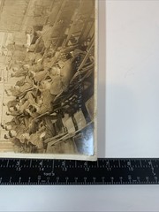 1917 Real 8.5 x 6.5” Photo WW1 “Learning The Machine Gun At The Ground School”