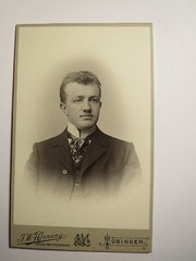 Akademische Verbindung Igel Tübingen – SS 1902 – Emil Otterbach / CDV