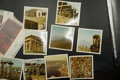 Photo Negative Bundle View Italy Segesta Temple Sicily Lot Color Picture Old