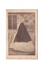 CDV Photo Lady Portrait / Fine Lady – Unknown Place 1860s