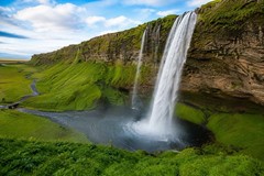 Waterfall Digital AI Image