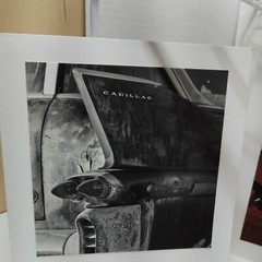 (7) UNIQUE One of a Kind Custom Automobile/Truck Photos on Cardstock – 3 signed.