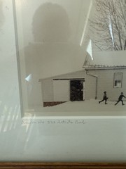 Vtg Framed &Matted BILL COLEMAN Signed Photo AMISH No 538- Amish Artists Proof