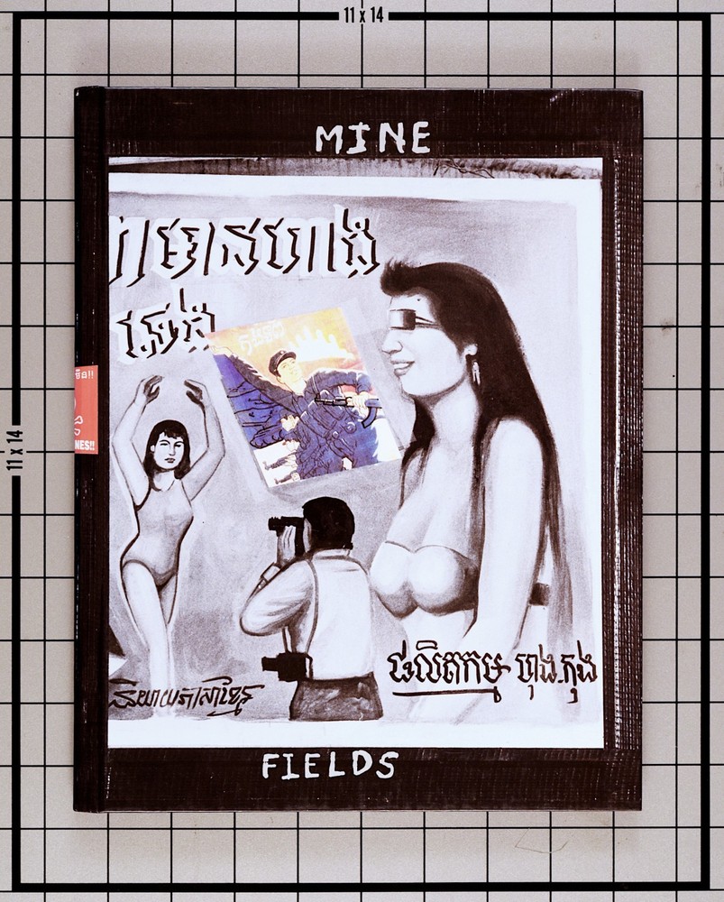 Bill Burke MINE FIELDS 1st Ed 1995 Hardcover Nexus Press Zine Postcard MINT