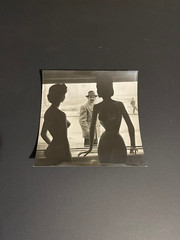 Original Photo Curiosa Germany Display With Mannequins 1950s