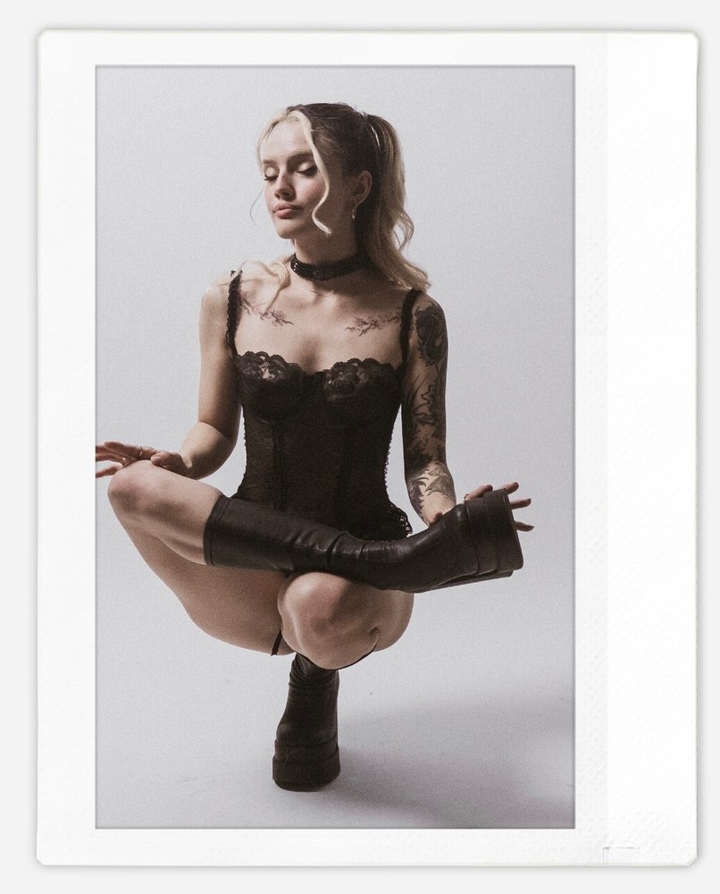 Art model Bradley Instax Wide Instant Film Print
