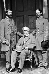 New Civil War Photo: CSA General Robert E. Lee with Son and Aide – 6 Sizes!
