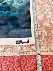 Blue Puppies Photo Print Original Art Photo Artist Signed 2001 11″ X 14″