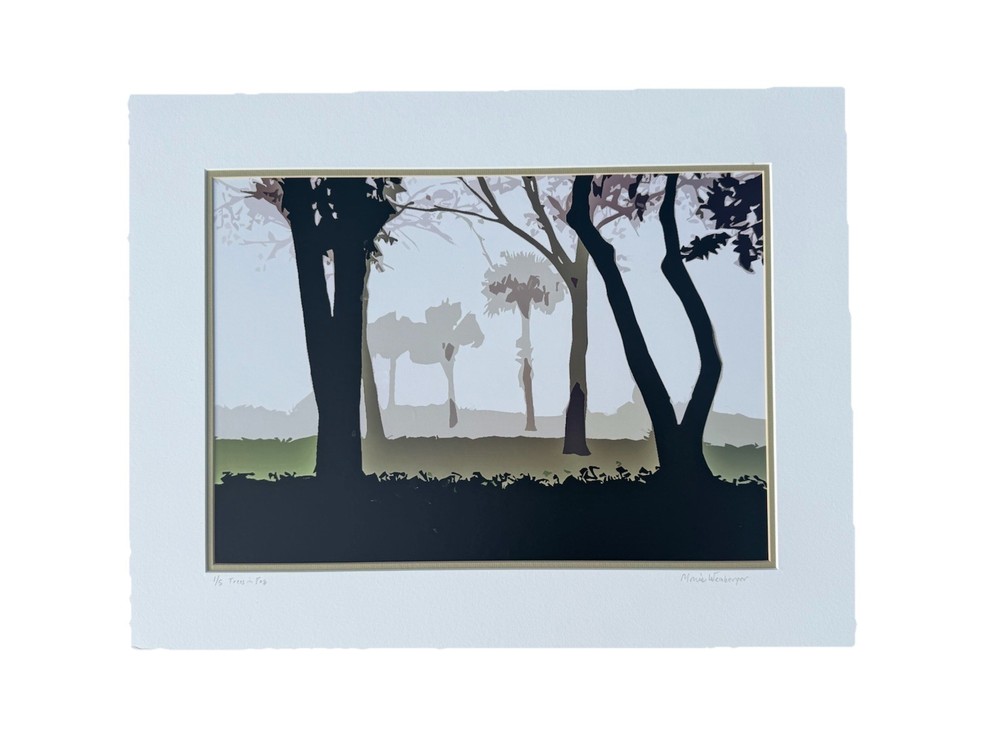 Trees In The Fog Photography Morris Weinberger Signed 1/5