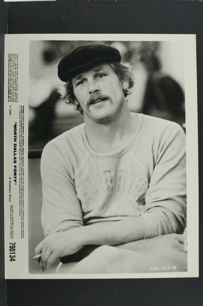 Nick Nolte in Hat North Dallas Forty – 8×10″ Photo Print – Vintage L1146F