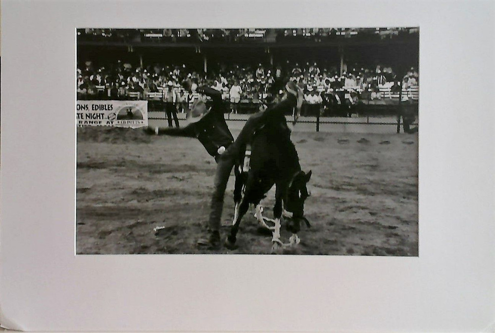Jacko Vassilev-Silver Gel Print-Award Winning Photographer-«Cheyenne WY Rodeo»