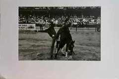 Jacko Vassilev-Silver Gel Print-Award Winning Photographer-«Cheyenne WY Rodeo»