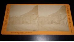 Photography On Cardboard. 2MOI10439.1900 Around. La Bourboule Establishment