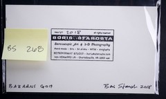 Boris Starosta 3D Stereoview – Bazaans G019- nude model signed 2018 #268