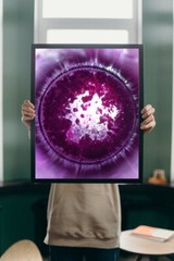 Author’s Photo – Poster, Closed Galaxy Colors 21x30cm
