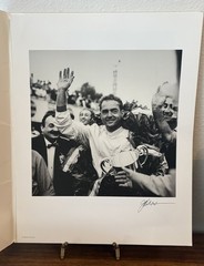 JESSE ALEXANDER Vintage Signed Portfolio of Car Racing Photographs, 186/250