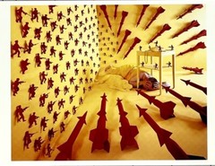 SANDY SKOGLUND – The Cold War (2000) Fotofolio Art Photo Print Card