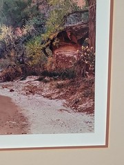 «Co-Op Creek» by Rick Preston 1988 #3, matted and signed,NO FRAME.