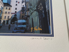 JAMES B SHOLTIS ORIGINAL SIGNED CITYSCAPE PHOTOGRAPHS PRAGUE CZECH & SLOVAKIA