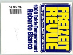 39825786 – Blanco Roberto autograph advertising leisure revue pop singer