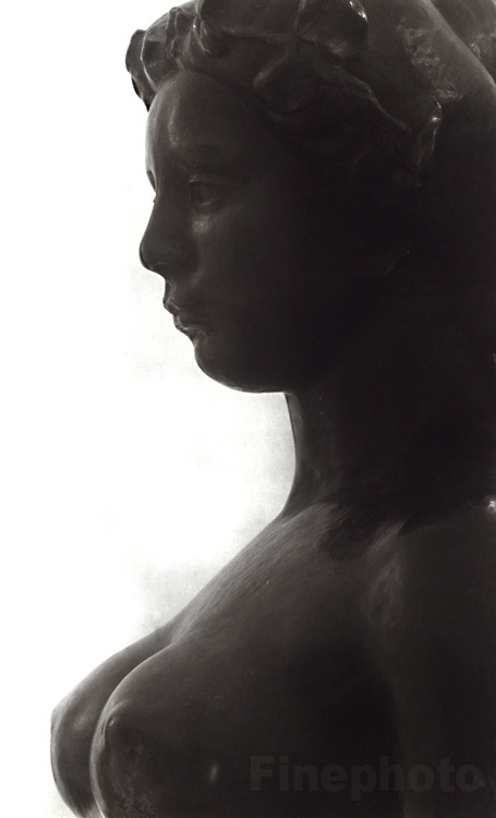 1959/80 Original TIBOR HONTY Czech Silver Gelatin Photograph Sculpture Art Nude