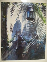 MATTED PHOTOGRAPHY Overgrown Wall A/P By Larry Santucci 11×14″