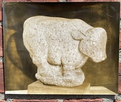 Japanese American Photographer Soichi Sunami Silver Gelatin Photo Of Sculpture