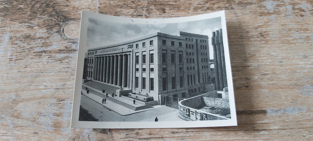 old b/w LEPORELLO PHOTO ITALY SICILY PALERMO PALAZZO DELLE POSTE