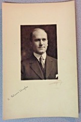 Signed EDWARD CURTIS PHOTO Edwin Hughes Honorary Consulate Great Britain Haiti