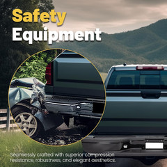 Rear Step Bumper Compatible with 1999-2007 Chevy Chevrolet Silverado GMC Sierra