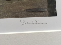 BRUCE BLUM SIGNED COLOR Photo Print (13″X 19 «)-«Alley»