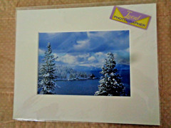 Jon Paul Signed Landscape Photograph Lake Tahoe 4 X 6 Print Ready In 8 X 10 Mats