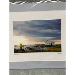 A Visit Downeast Photo Print by Ed Elvidge Coastal Maine Art Goldeneye Gallery