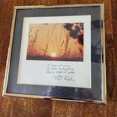 Phil Rusten Framed Art-“A Day Of Worry…..