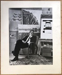 VINTAGE 1979 Original Photo WAYNE THIEBAUD by Kurt E. Fishback photographer