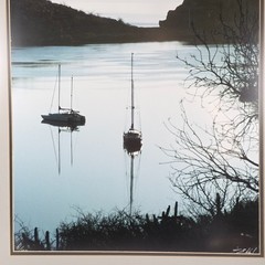 Michael B. Wood «2 Boats in Baja» Signed Ltd Edition 6/100 Photo Print 1984 Baja