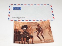 Sudan Expedition 1977 Envelope & Nuba Postcard – From Leni Riefenstahl Estate