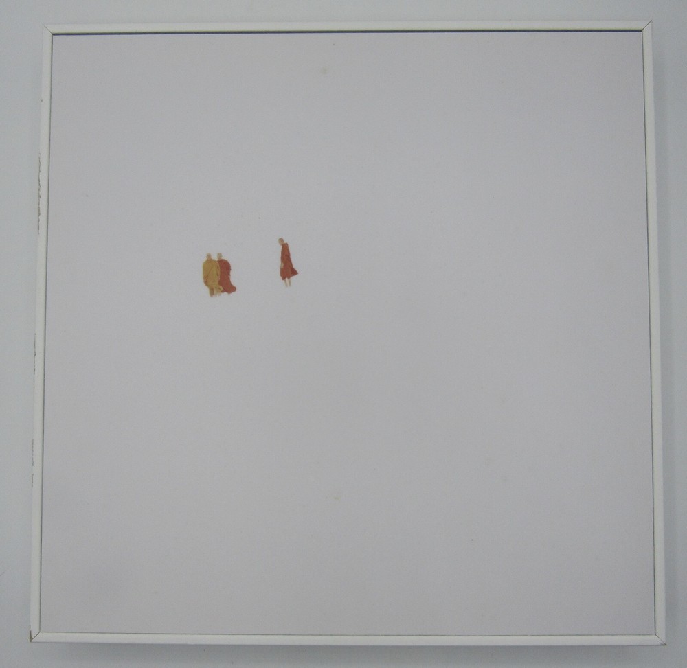 Julia Christe White Sands #3 photograph ltd ed Lumas 2000 9.5”x9.5” framed