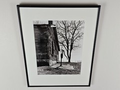 Original Signed John Bower 35mm Fine Art B&W Photograph 20×16 Framed Midwest Art
