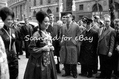 MISS WORLD 1965 ORIENTAL CONTESTANTS ON STREET PHOTO SHOOT – 15 NEGATIVES