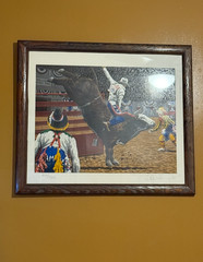 Limited edition vignette titled «Rodeo” by Rick Rush